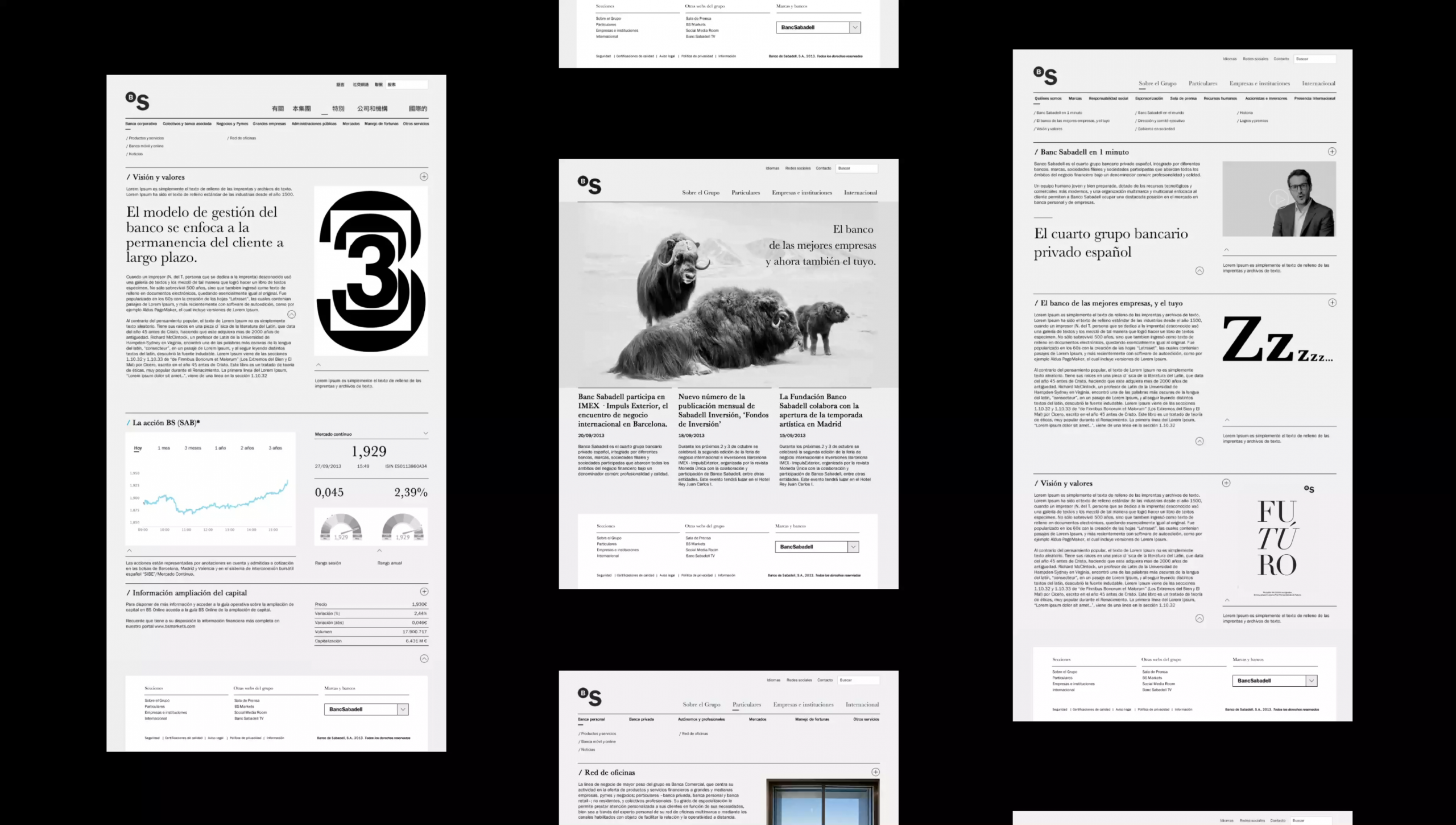 Diseño web Banc Sabadell Diseño web Banc Sabadell
